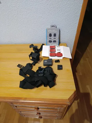 GoPro Cámara + Accesorios
