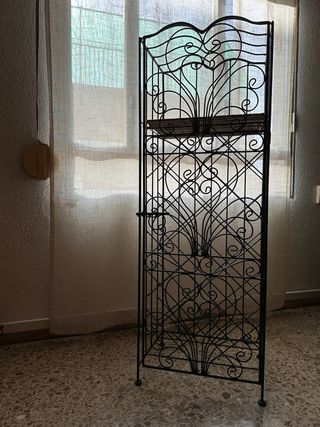 Portabottiglie in ferro battuto