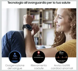Samsung Galaxy Watch 3 Acciaio Nero Pelle