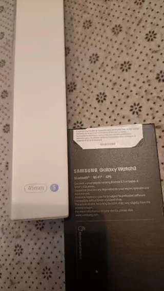 Samsung Galaxy Watch 3 Acciaio Nero Pelle