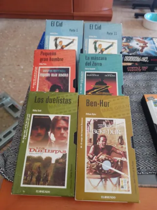Colección Películas El Mundo VHS
