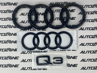 Pack emblemas negros Audi Q3 F3 SUV (2018-2025)