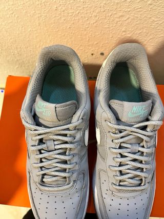 Nike Air Force 1 Talla 40.5 Gris/Blanco