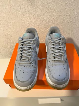 Nike Air Force 1 Talla 40.5 Gris/Blanco