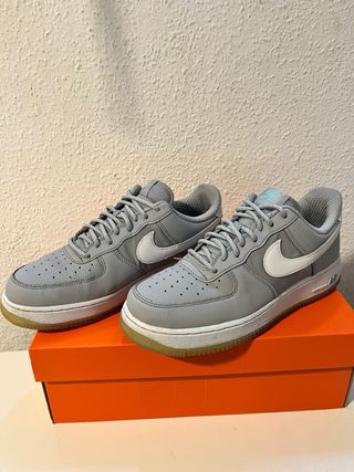 Nike Air Force 1 Talla 40.5 Gris/Blanco