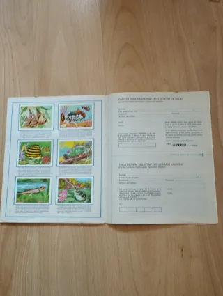 Álbum El Gran Mundo de los Seres Pequeños completo