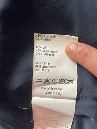 Americana PIZZA SEMPIONE azul