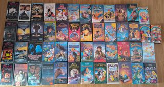 Lote VHS Disney y Clásicos Años 90