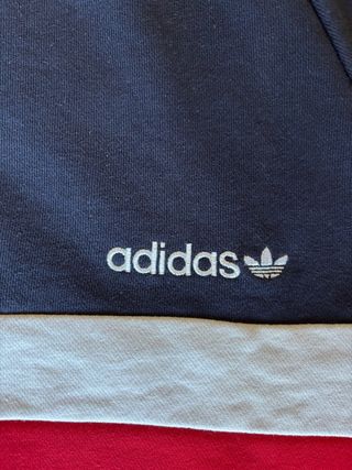 Sudadera Adidas Azul y Roja