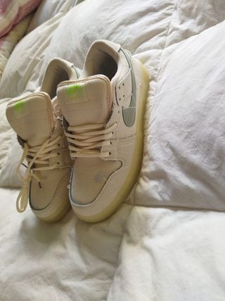Zapatillas Nike SB Beige/Verde