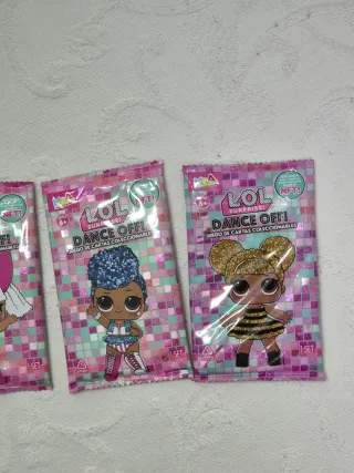 3 Sobres LOL Surprise Dance Off! Cartas NFT