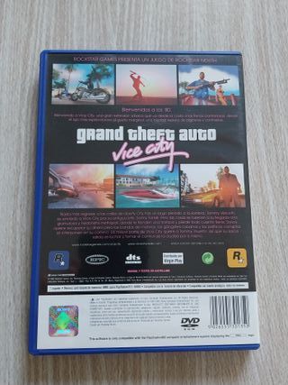 GRAND THEFT AUTO VICE CITY PAL ESPAÑA PS2