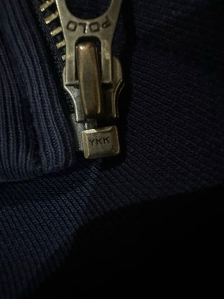 Sudadera Ralph Lauren Azul Marino Cremallera