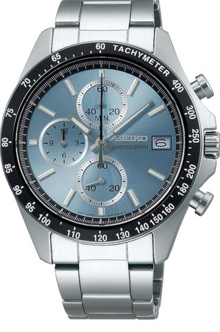 Reloj Seiko Chronograph Hombre Esfera Azul