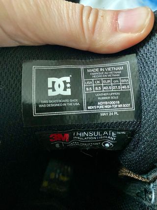 Scarponcini uomo DC Shoes originali