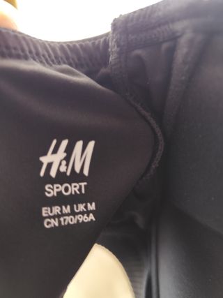 Top Sportivo H&M Nero