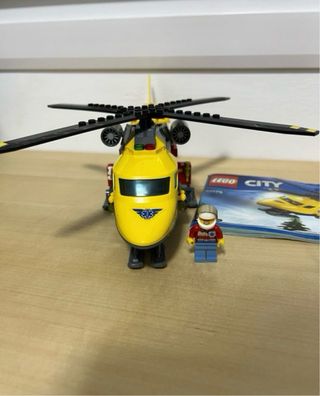Lego caravana y helicóptero