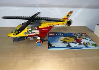 Lego caravana y helicóptero