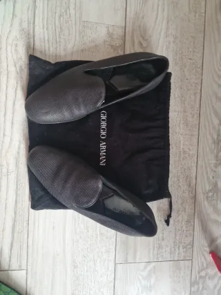 Zapatos Giorgio Armani Negros/Grises