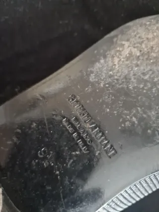 Zapatos Giorgio Armani Negros/Grises