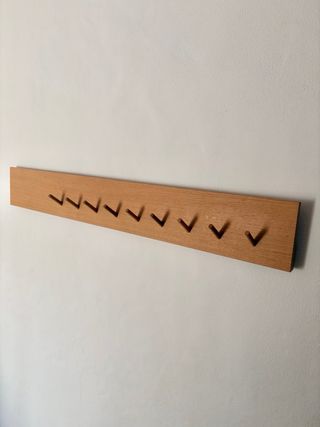 Perchero madera Marina Bautier