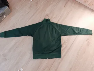 Sudadera Pull&Bear verde con logo