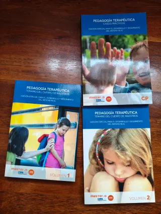 Pedagogía Terapéutica Libros (Vol. 1, 2 y Casos Pr