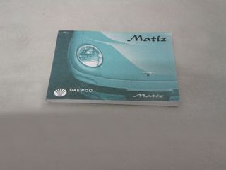Libretto Uso e Manutenzione Daewoo Matiz