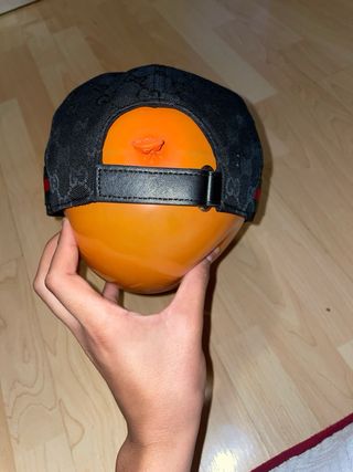 Gorra Gucci Negra GG Canvas