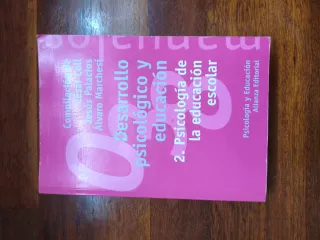 Libro: Desarrollo psicológico y educación escolar