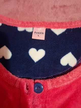 Pijama Panda y Corazones