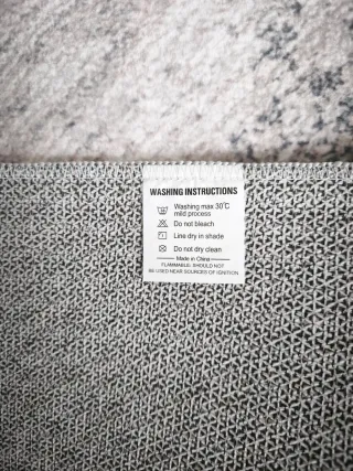 Alfombra Moderna 200x300cm Gris y Beige