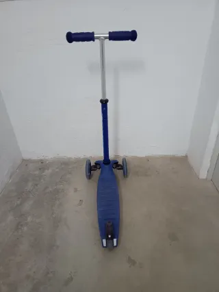 Patinete infantil 3 ruedas azul