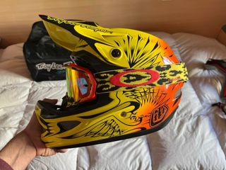 Troy Lee Designs Carbon L x Oakley Mayhem PRO TYD