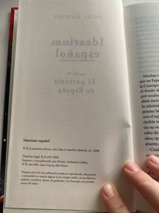 Idearium Español (y El porvenir de España).