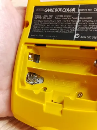 Nintendo Game Boy Color Amarillo americana