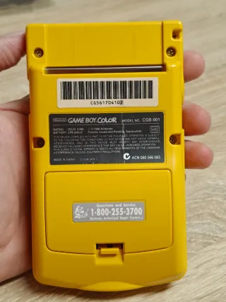 Nintendo Game Boy Color Amarillo americana