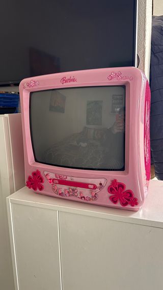 TV Barbie Lexibook Vintage 14 Rosa