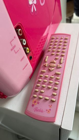 TV Barbie Lexibook Vintage 14 Rosa