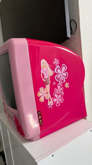TV Barbie Lexibook Vintage 14 Rosa