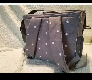 Bolsa carrito bebé estrellas gris nuevo