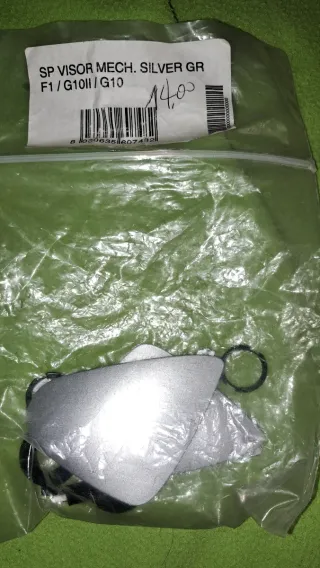 Visiera SP Mech. Silver GR F1/G10II/G10