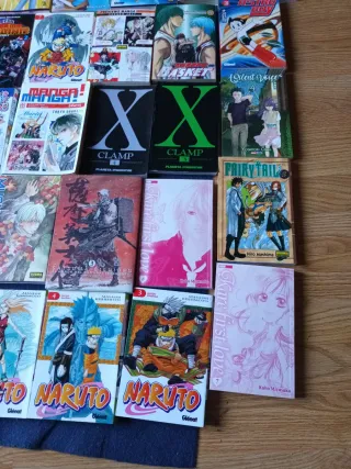 Anime naruto, gravitation, clamp