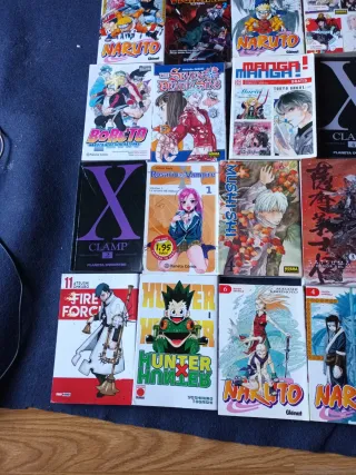 Anime naruto, gravitation, clamp