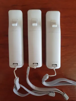 Lote 3 Mandos Wii Motion Blancos