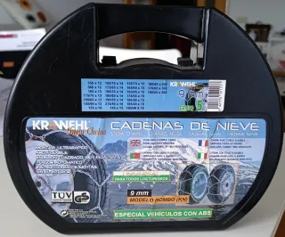 Cadena de coche para la nieve