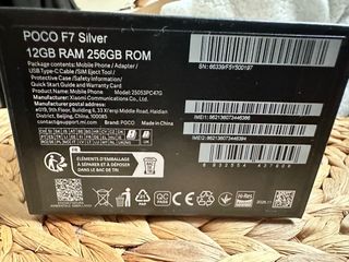 Xiaomi Poco F7 12/256GB Plata
