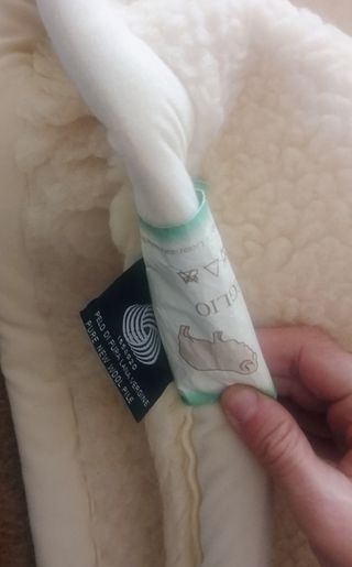 Coprimaterasso matrimoniale in lana merinos