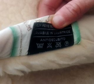 Coprimaterasso matrimoniale in lana merinos