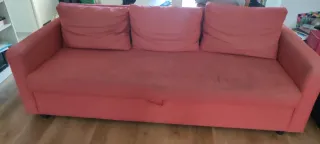 Sofá Cama 3 Plazas IKEA FRIHETEN Naranja